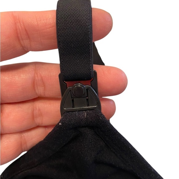 Full Bust black Maternity Seamless Wireless Nursing Bra - Picture 6 of 7
